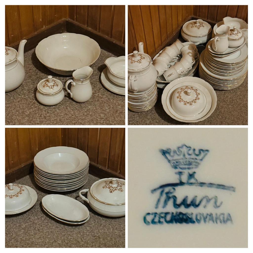Compleet porseleinen servies - THUN jaren 70, Ophalen