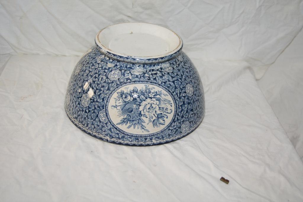 Kom ( Blauw / wit, Ophalen of Verzenden