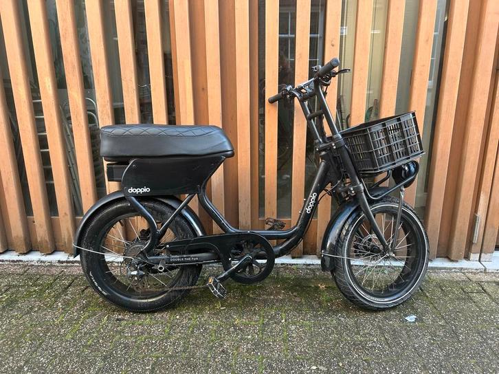 Doppio Classico V4 Connected met accessoires, Gebruikt, Minder dan 47 cm, 30 tot 50 km per accu, Ophalen