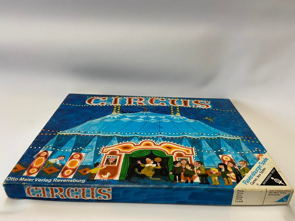 Ravensburger Circus bordspel Ali Mitgutsch, Vijf spelers of meer, Ophalen of Verzenden, Gebruikt, Ravensburger