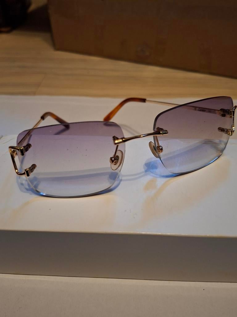 Cartier bril lavendel gradient, Verzenden, Overige kleuren, Bril, Overige merken