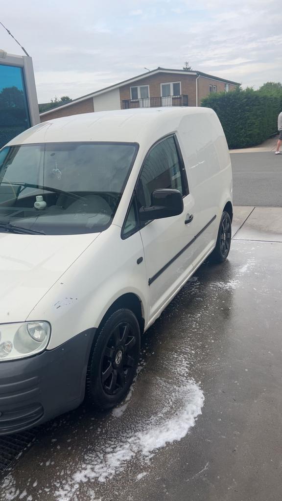 volkswagen caddy mmbs, Auto's, Bestelauto's, Particulier, Volkswagen, Diesel, Wit, Zwart, Ophalen