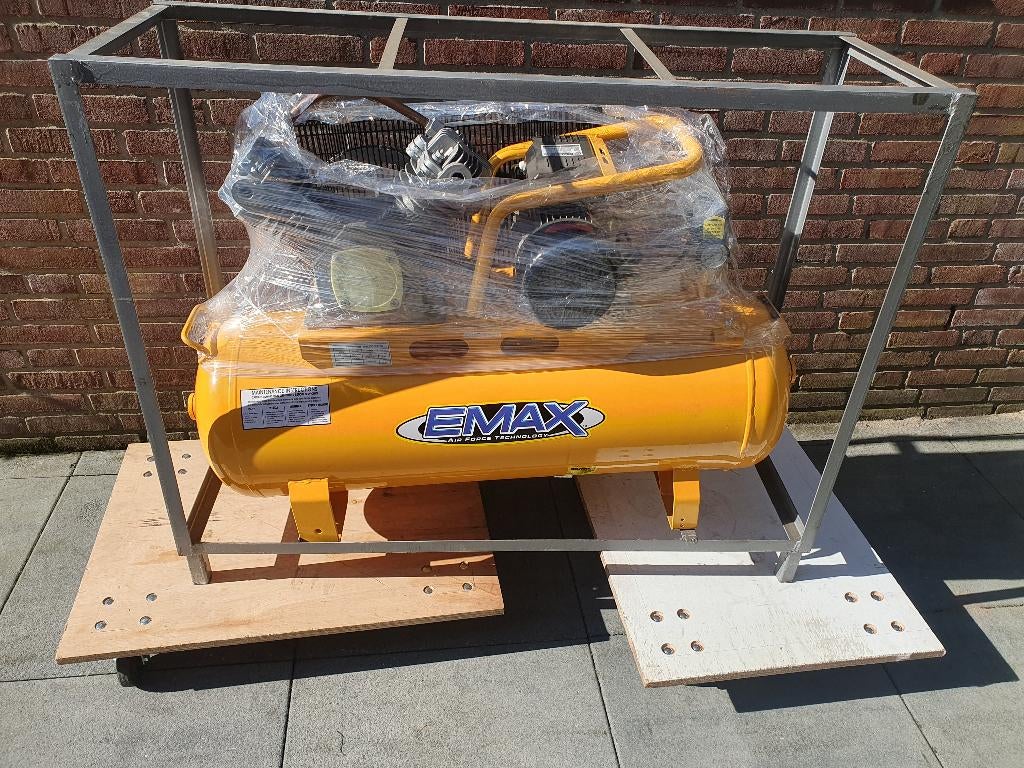 Nieuwe Compressor 100 Liter tank 230 Volt, Ophalen, Nieuw, Olievrij, 200 tot 400 liter/min