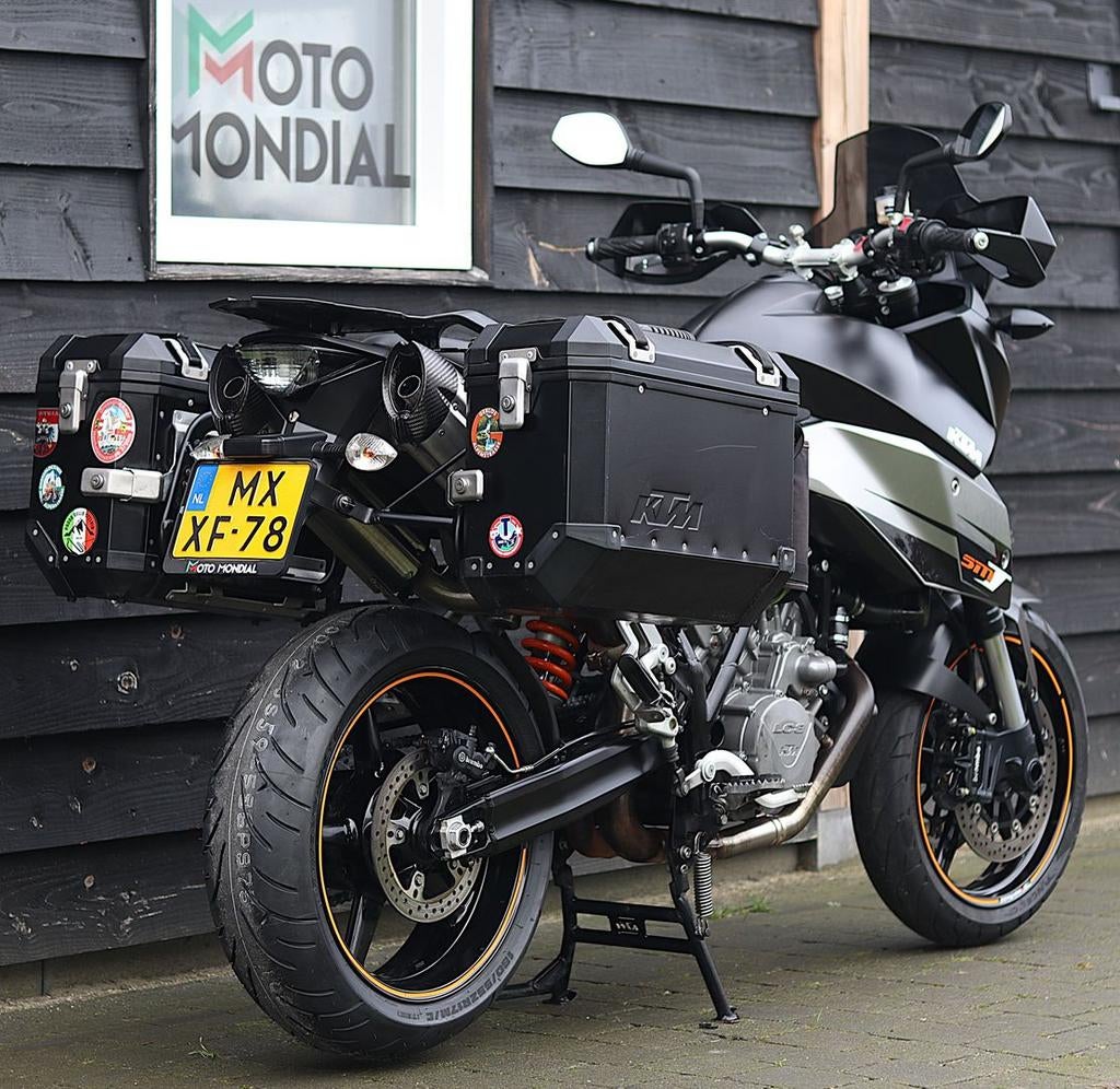 KTM 990 SUPERMOTO T (bj 2010) MIVV, KTM Zijkoffers - foto 2
