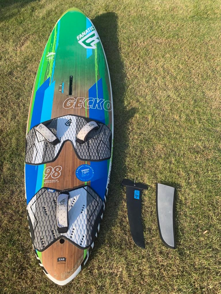 Fanatic Gecko Bamboo limited 98 liter, Gebruikt, Minder dan 250 cm, Ophalen of Verzenden, Met vin(nen)