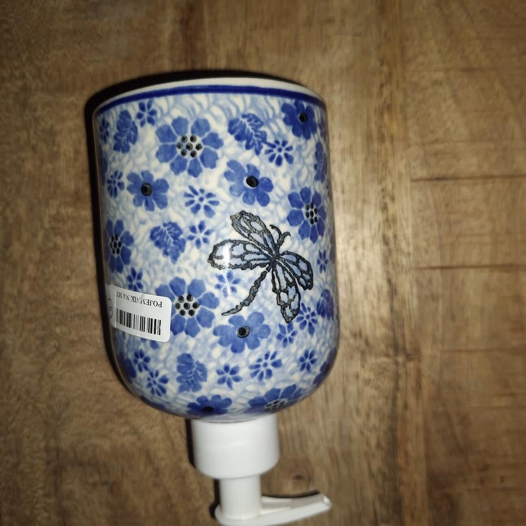 Mooie zeeppompje Bunzlau Castle Pools keramiek-nieuw, Keramiek, Overige typen, Nieuw, Ophalen of Verzenden