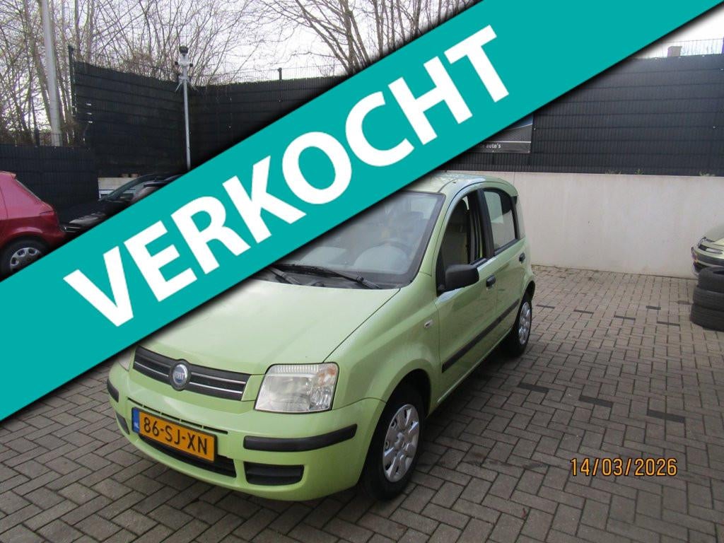 Fiat Panda 1.2 SportSound +Airco +nieuwe Apk, Voorwielaandrijving, Gebruikt, Electronic Stability Program (ESP), Origineel Nederlands