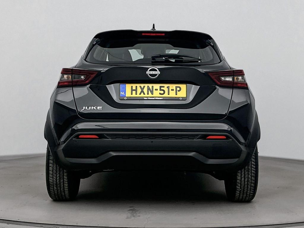 Nissan Juke 1.0 DIG-T Acenta 114PK | Achteruitrijcamera | Ap, Auto's, Nissan, Stof, Euro 6, Zwart, Origineel Nederlands