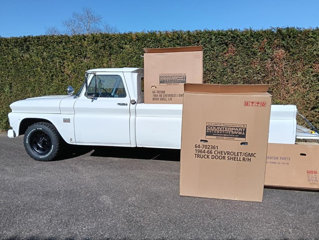 1964-1966 Chevrolet C10 C20 deuren nieuw! GMC pick up, Auto-onderdelen, Carrosserie en Plaatwerk, Ophalen, Deur, Chevrolet, Nieuw