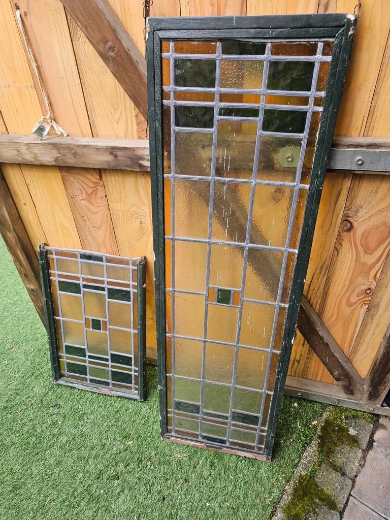 Glas in lood ramen, Ophalen