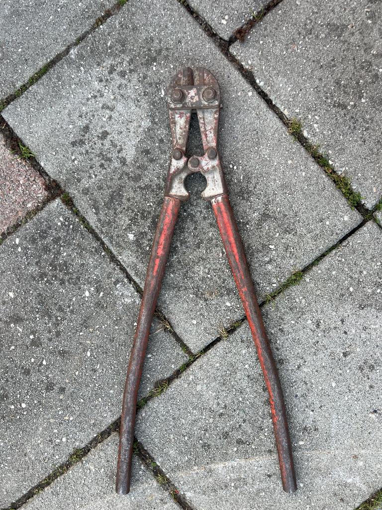 betonschaar, Ophalen, Gebruikt