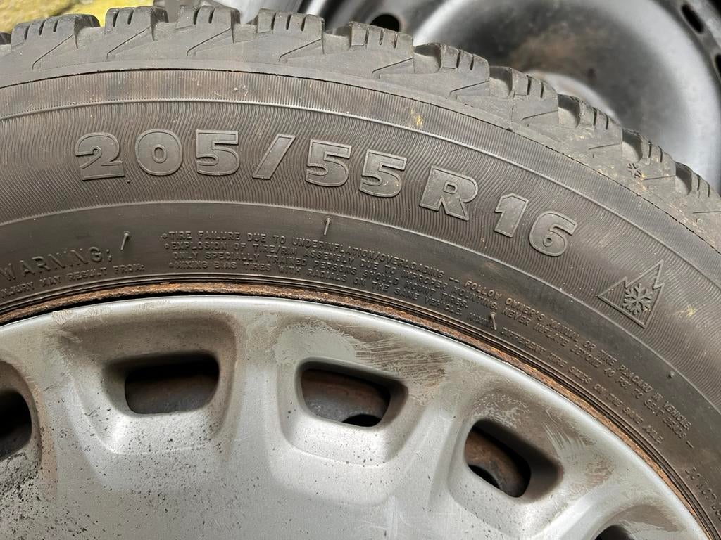 Winterbanden Volvo V50, Ophalen, Gebruikt