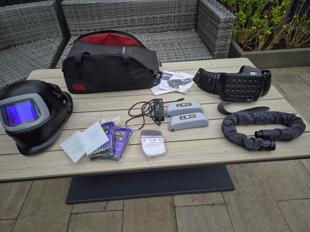 Speedglas laskap FX Lasfilter 9100XX met adflo, Lasfilter, Ophalen of Verzenden