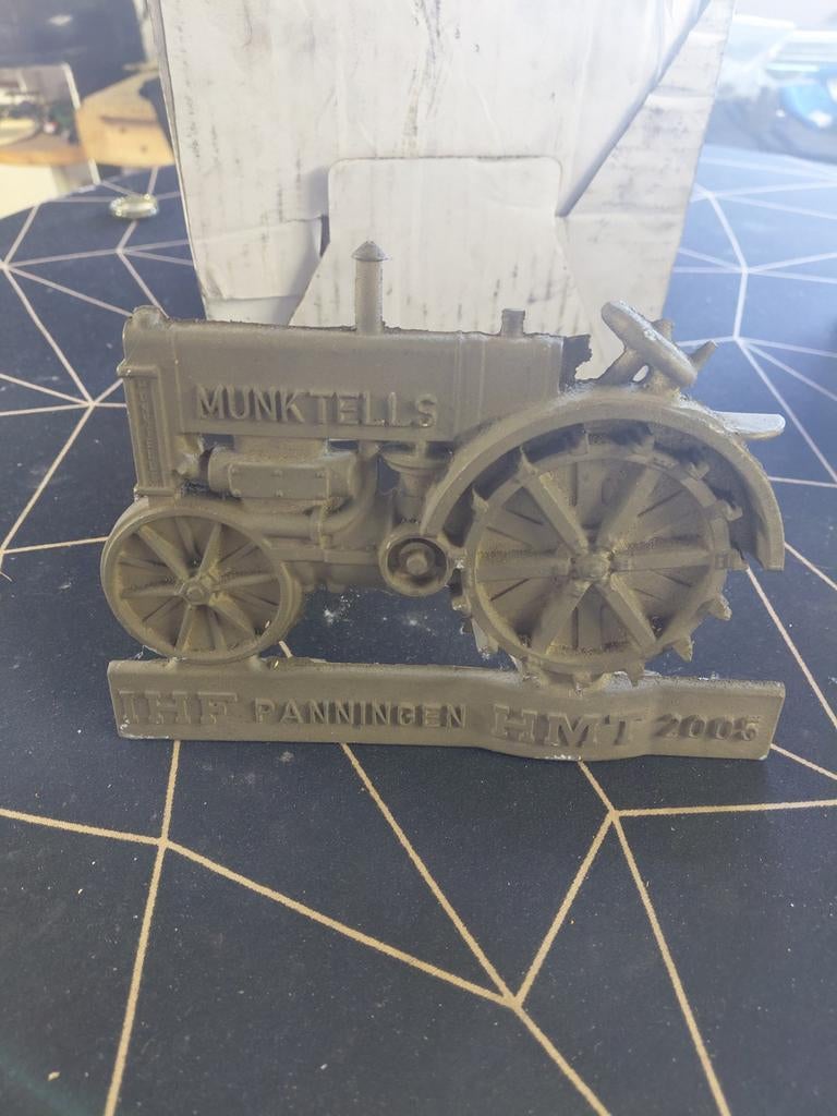 IHF HMT Panningen tractor plaquette, Ophalen of Verzenden