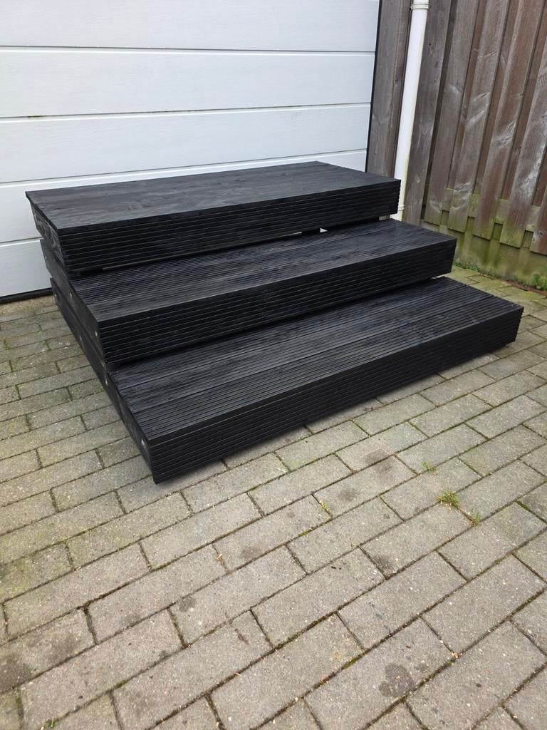 Prachtige chaletopstap, Woonwagen Tinyhouse, Recreatiewoning, Ophalen of Verzenden, Nieuw, Trap, 2 tot 4 meter