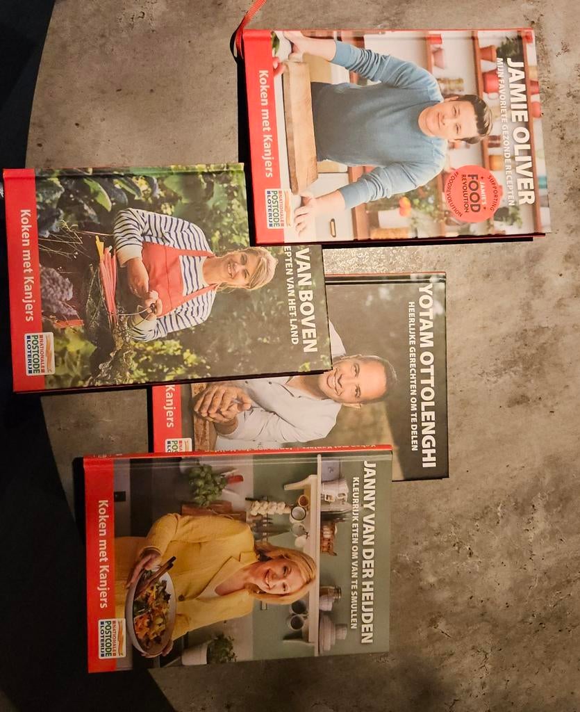 4 Kookboeken Koken met Kanjers, Boeken, Tijdschriften en Kranten, Ophalen of Verzenden, Nieuw, Overige typen