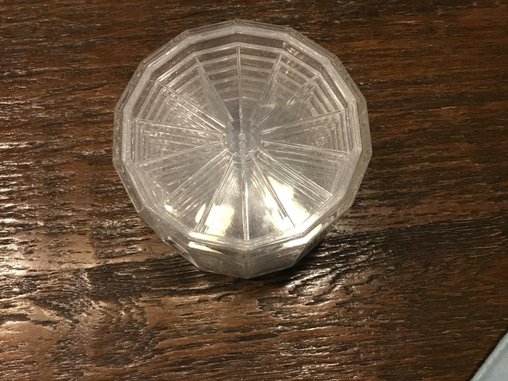 Onderzetters Plexiglas, Ophalen of Verzenden, Gebruikt, Glas of Kopje