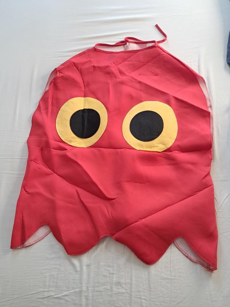 carnaval : Pacman spook outfit, Ophalen of Verzenden, Gebruikt, Jongen of Meisje