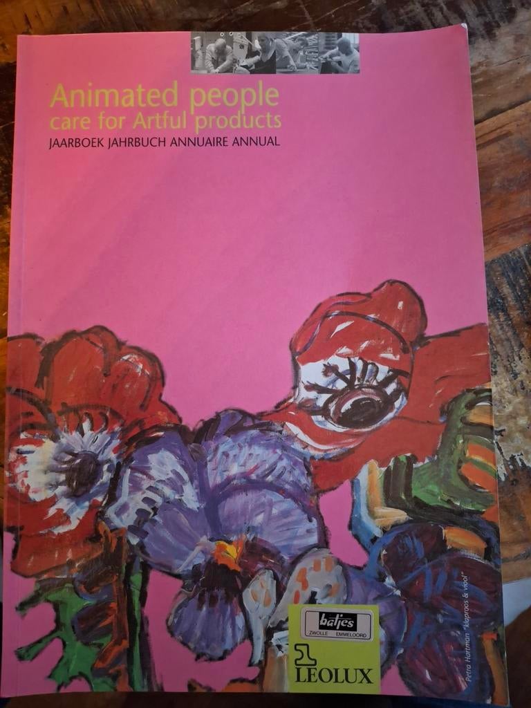 Jaarboek Animated People Care for Artful Products, Boeken, Ophalen of Verzenden, Zo goed als nieuw, Unknown, Catalogus