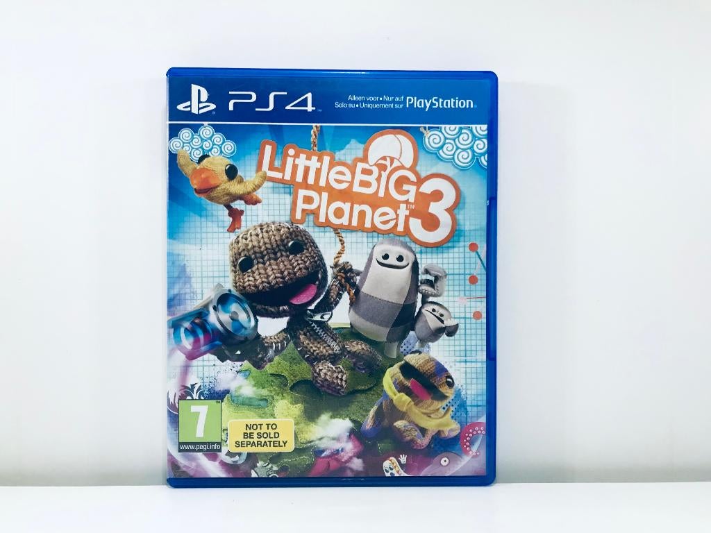 PS4 - Little Big Planet 3, Spelcomputers en Games, Avontuur en Actie, Verzenden, Zo goed als nieuw, 3 spelers of meer