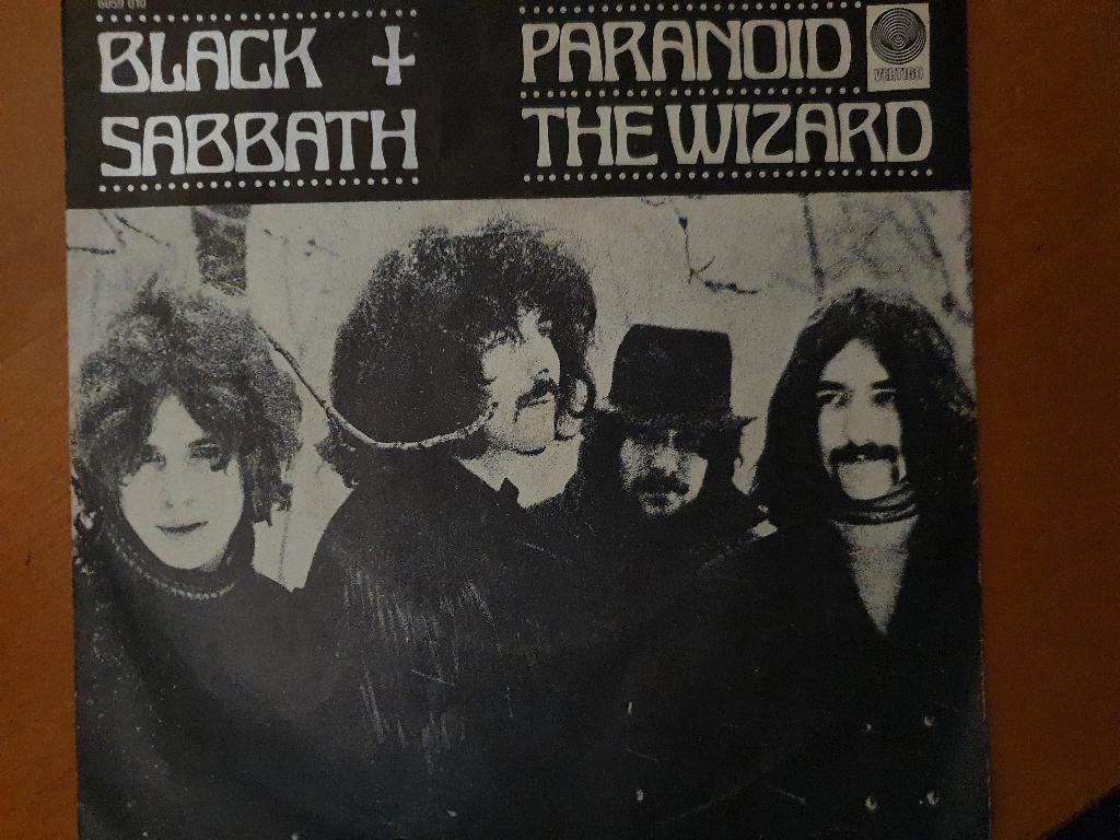 Black Sabbath + Ozzy Osbourne  'Paranoid' vinyl single 1970, Cd's en Dvd's, Vinyl Singles, 7 inch, Single, Ophalen of Verzenden