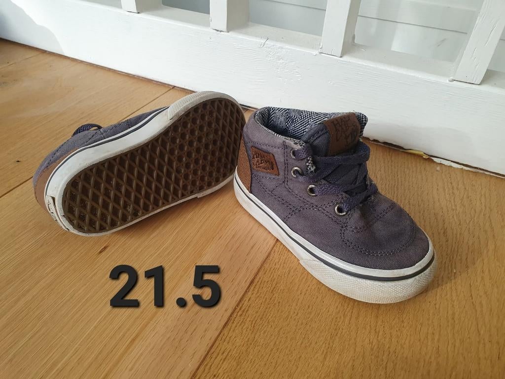 Vans half cab paars maat 21.5 zgan, Ophalen of Verzenden, Zo goed als nieuw, Meisje, Schoenen