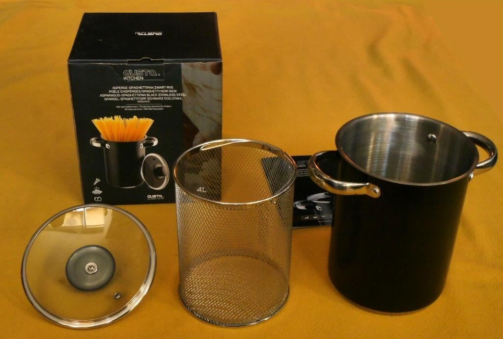 Gusta Gusta Aperge-Spaghettipan - 4 liter, Ophalen of Verzenden, Nieuw