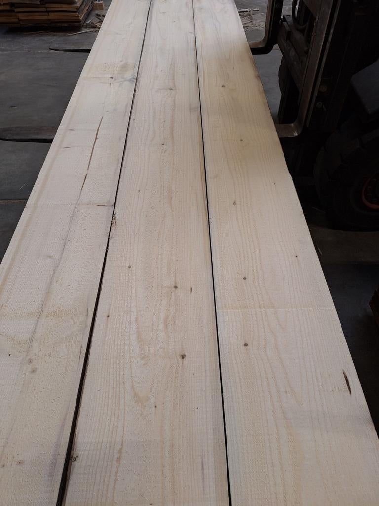 Brede sloophout  planken  wandbekleding  plafond €12,50m2, Ophalen, Zo goed als nieuw, Minder dan 25 mm, Plank