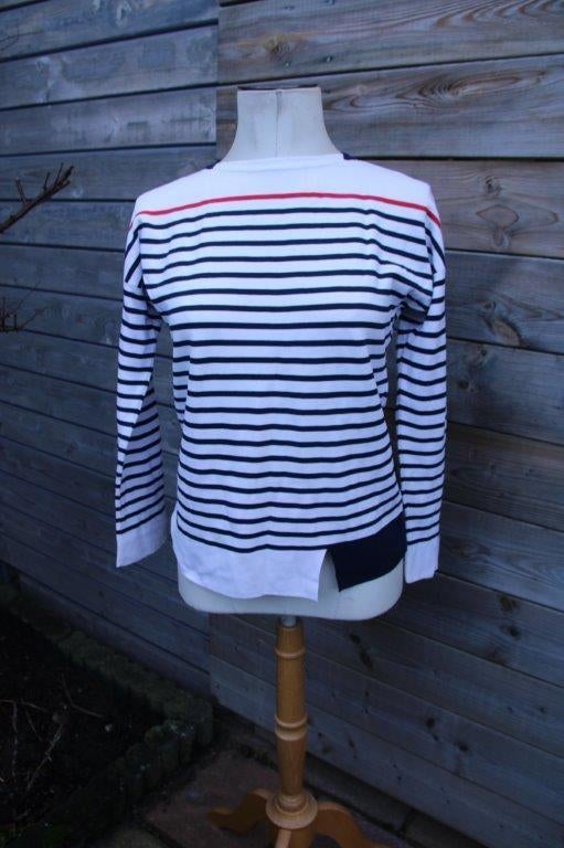 Trui creme/ blauw SaintJames mt 36 dun Vaste prijs, Kleding | Dames, Truien en Vesten, Ophalen of Verzenden, Zo goed als nieuw