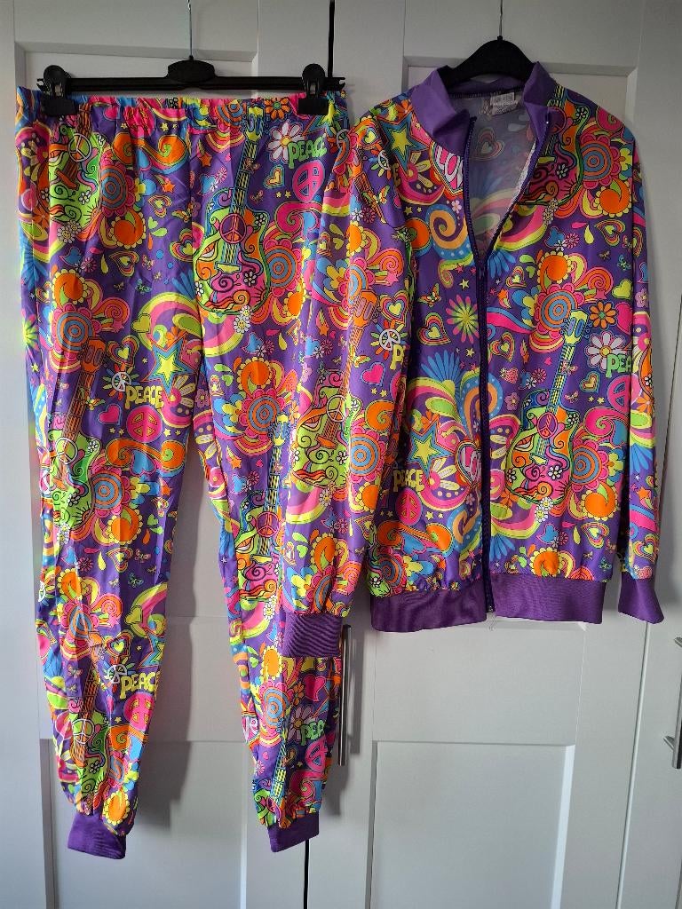 Carnavalspak NIEUW, Maat 52/54 (L), Carnaval, Nieuw, Ophalen of Verzenden