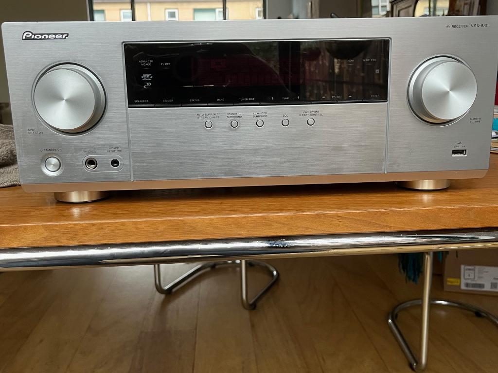 Pioneer VSX-830, Ophalen, Gebruikt, 60 tot 120 watt, Pioneer