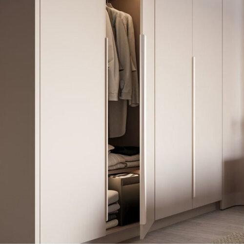 Lange deurgrepen 6x | Billsbro ikea 180 cm | Pax kast, Ophalen, Zo goed als nieuw, 50 tot 100 cm, 200 cm of meer