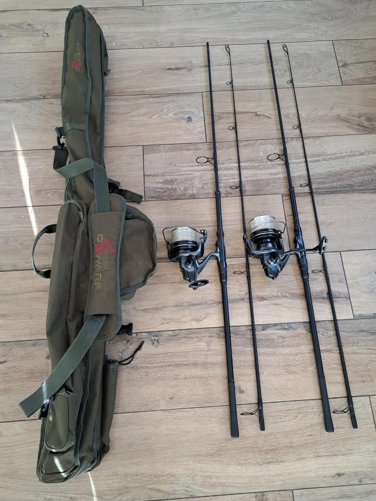 Karperset stalkerset dwarf+ultegra 14000 ci4, Ophalen of Verzenden, Complete set