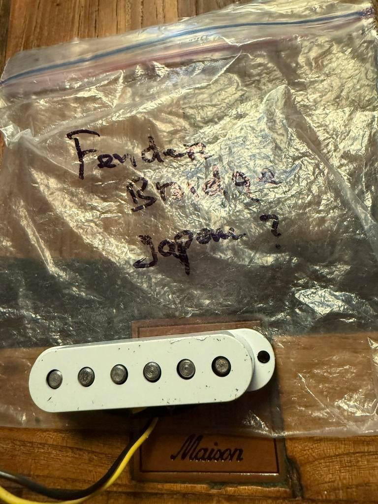 Fender stratocaster pickup Brug positie, Verzenden, Geen, Geen, Elektrische gitaar