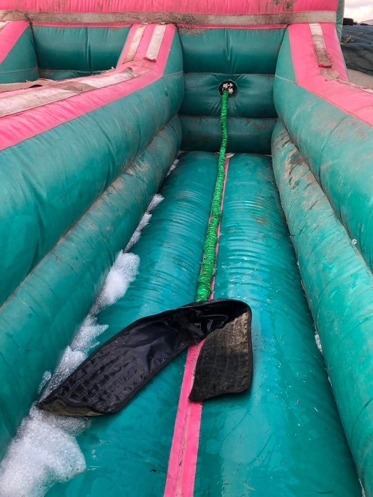 Bungee run, Hobby en Vrije tijd, Feestartikelen, Gebruikt, Carnaval, Ophalen