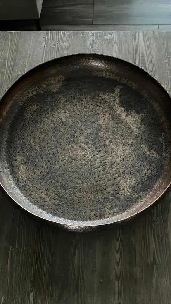 Mooie schaal PTMD koperkleur, Ophalen, Zo goed als nieuw