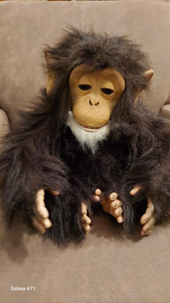Furreal cuddle chimp vintage, Ophalen of Verzenden, Overige typen