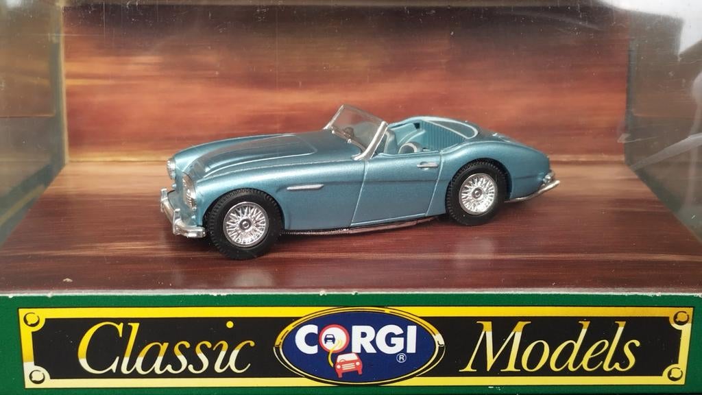Austin Healey 3000 1:43 Corgi Classics Pol, Auto, Corgi Classics Ltd, Zo goed als nieuw, Le19 1rl Leicester uk