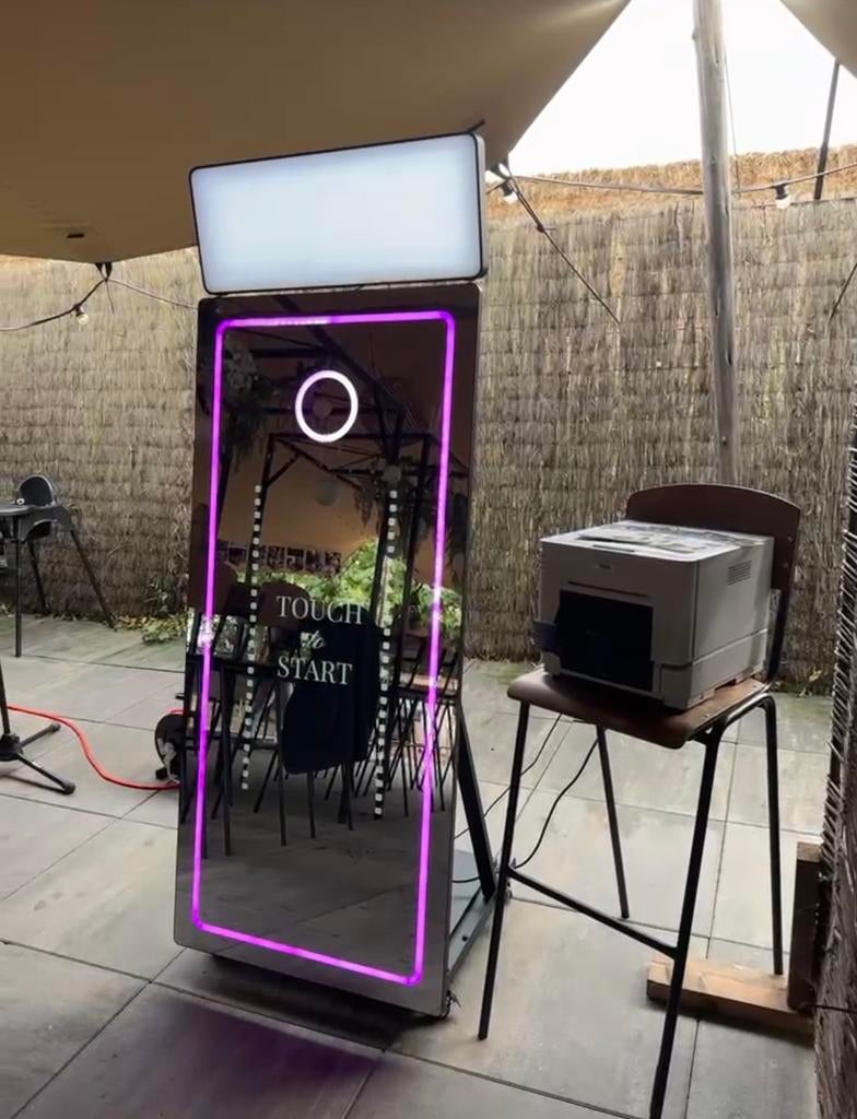 Photobooth te koop! Inclusief camera en printer, Ophalen, Zo goed als nieuw, Overige