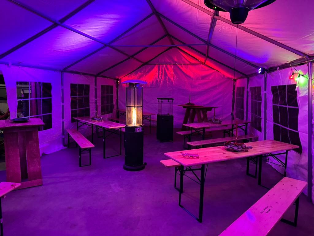 Partytenten te huur 3x6 4x8 5x10, Ophalen of Verzenden, Zo goed als nieuw, 5 tot 8 meter