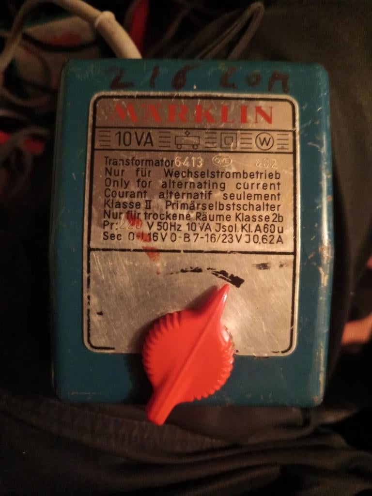 Märklin transformator 6413, Gebruikt, Ophalen of Verzenden, Märklin, Transformator of Voeding