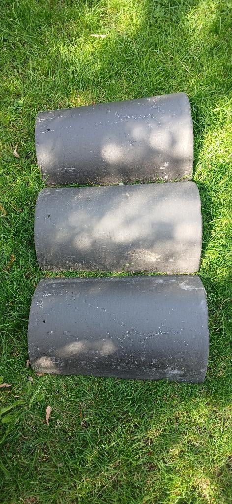 Drie nokvorsten Monier Mon Novo+, Ophalen, Steen of Klei, Zwart, Overige typen