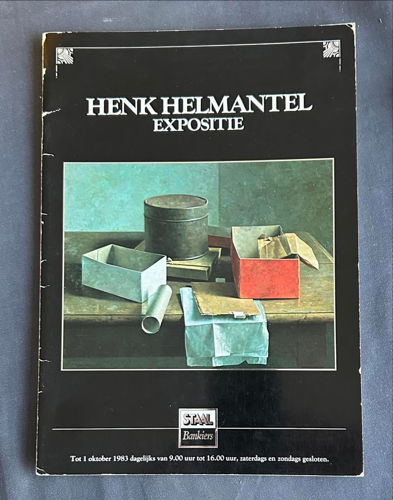 Henk Helmantel Catalogus 1983 - Gesigneerd, Ophalen of Verzenden, Gelezen