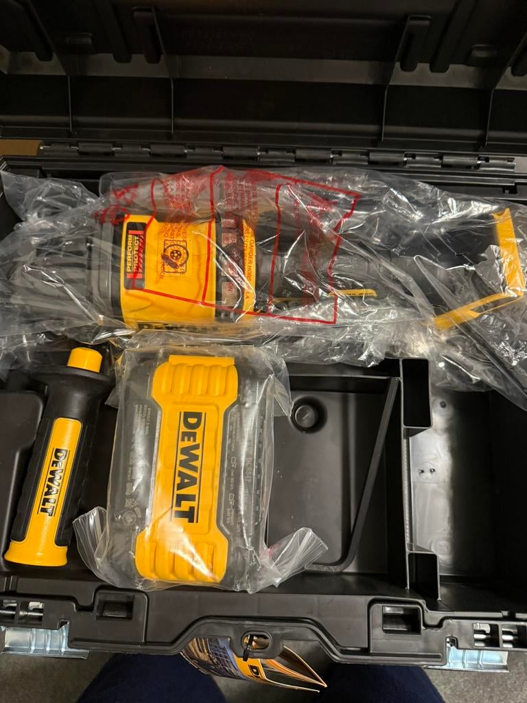 Dewalt setje DCG414 DCD996 DCB547, Doe-het-zelf en Verbouw, Gereedschap | Handgereedschap, Ophalen of Verzenden, Nieuw