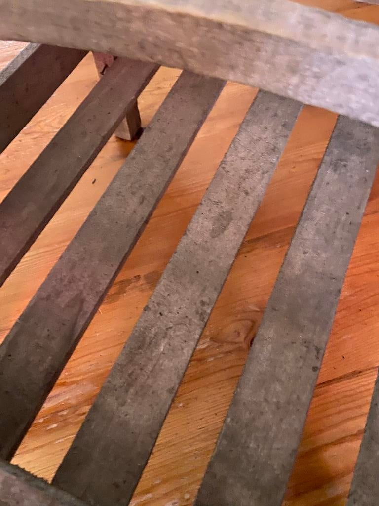 Vintage aardappelbak / fruitkist - decoratief, Huis en Inrichting, Woonaccessoires | Kisten, Gebruikt, Minder dan 50 cm, Overige houtsoorten