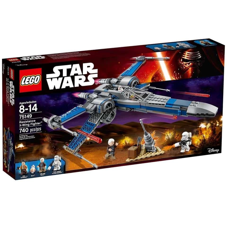 75149 Resistance X-Wing Fighter STAR WARS LEGO, Ophalen of Verzenden, Nieuw, Complete set, Lego