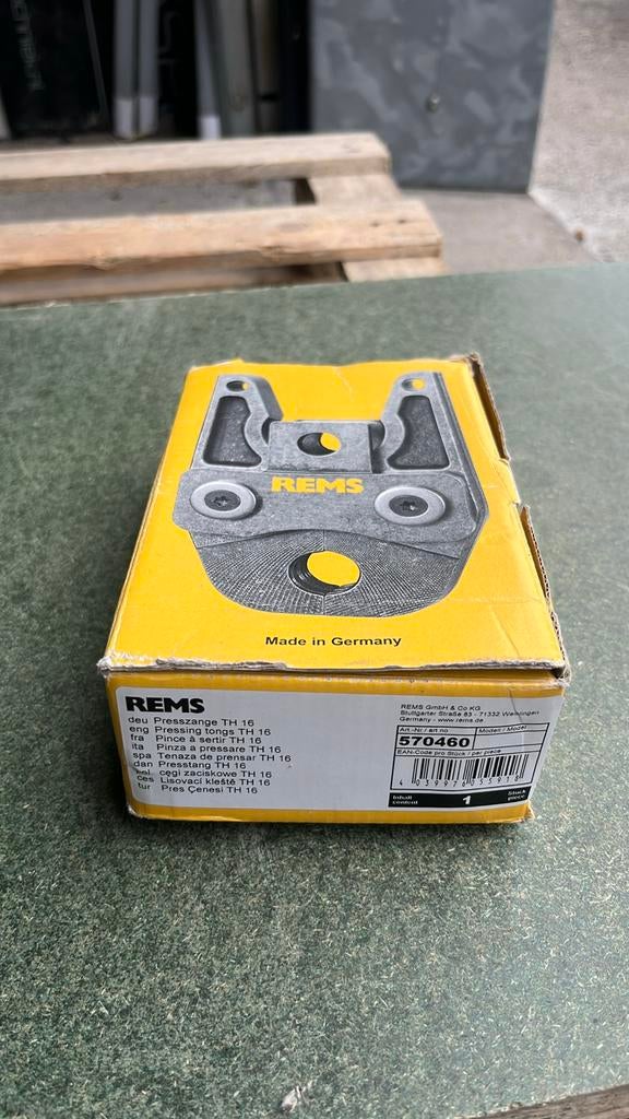 Rems Persbek TH 16, Ophalen of Verzenden, Zo goed als nieuw