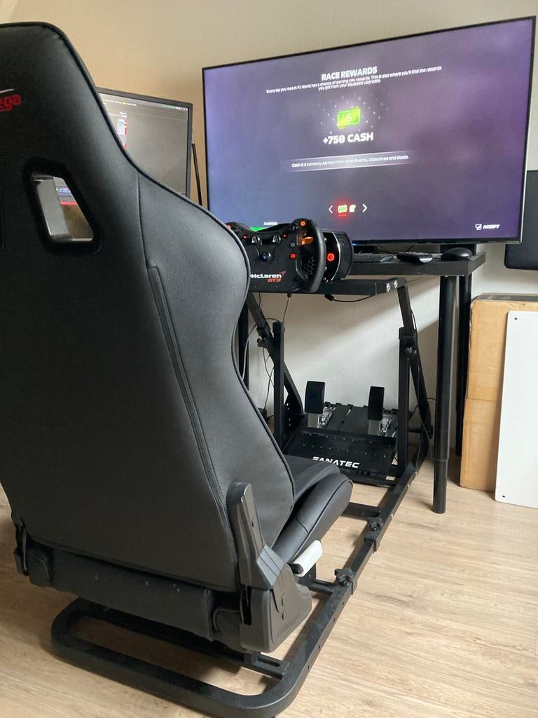 Race Simulator | Fanatec | GT Omega Cockpit | Mclaren GT3 V2, Ophalen, Zo goed als nieuw