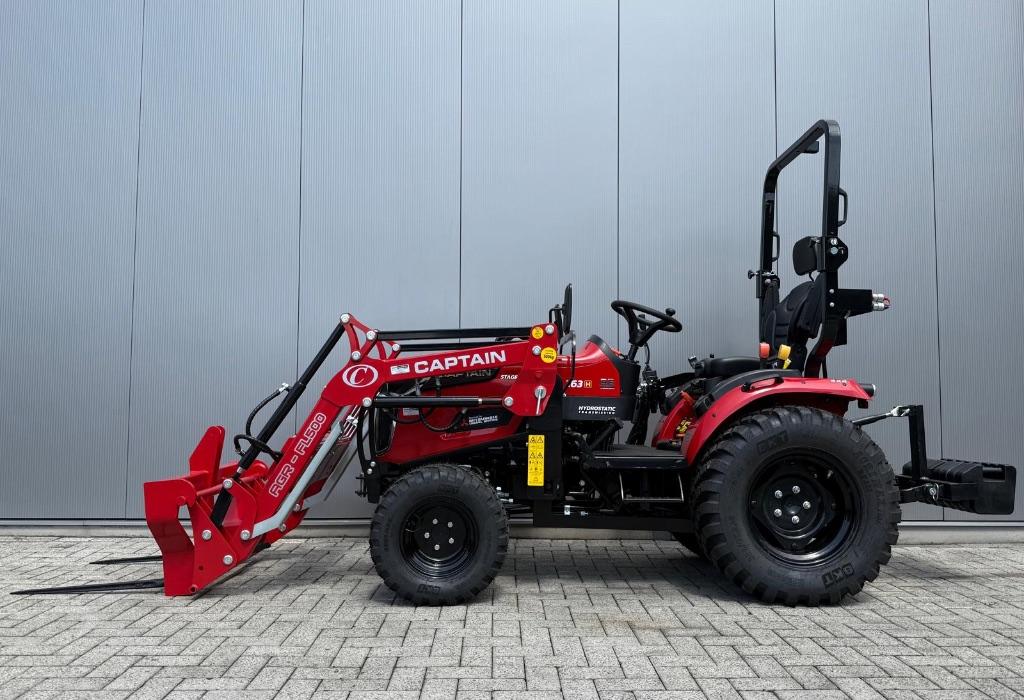 Captain 263 HST compact trekker met voorlader - 500kg heffen, Gebruikt, Tot 2500, Tot 80 Pk, Ophalen