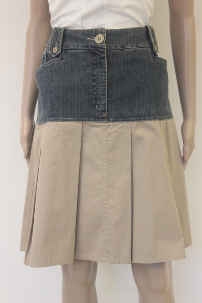 Rene van der Wijck rok maat 46, ., Beige, Maat 46/48 (XL) of groter, Ophalen of Verzenden